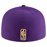 Men's New Era Purple/Black Sacramento Kings 2024/25 Classic Edition Jersey Hook 59FIFTY Fitted Hat