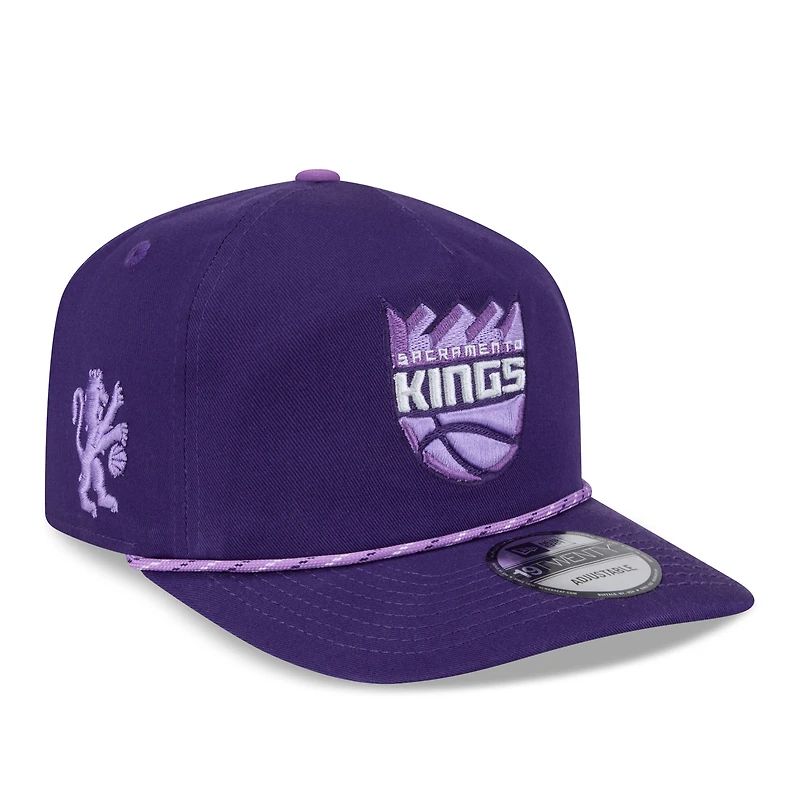 Casquette ajustable New Era violette Sacramento Kings 2025/26 City Edition 19TWENTY pour homme