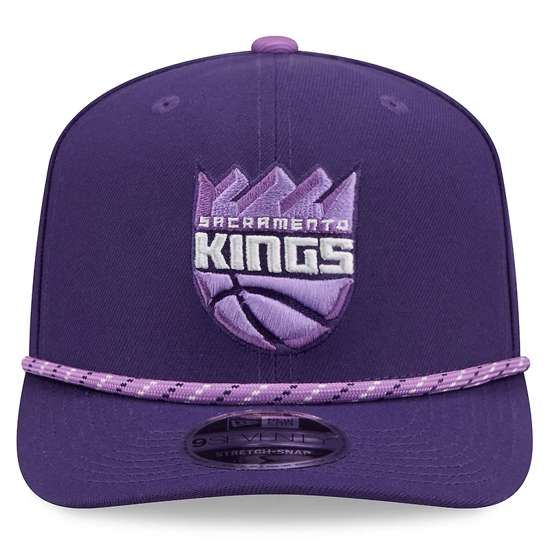 Men's New Era Purple Sacramento Kings 2025/26 City Edition 9SEVENTY Adjustable Hat