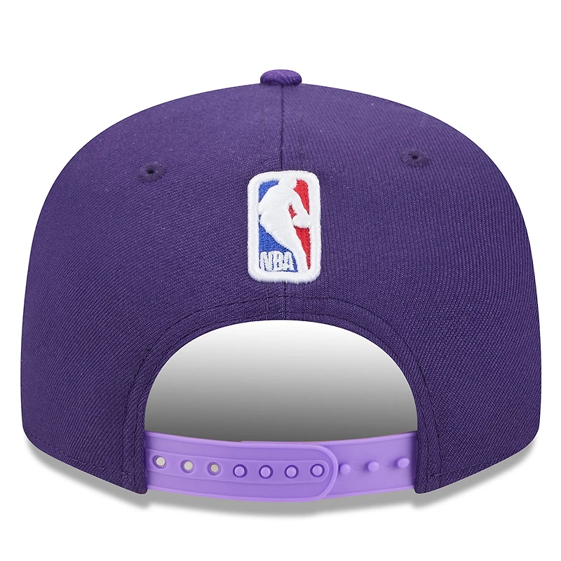Casquette snapback New Era violette Sacramento Kings 2025/26 City Edition Alternate 9FIFTY pour homme
