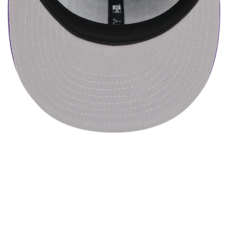 Casquette snapback New Era violette Sacramento Kings 2025/26 City Edition Alternate 9FIFTY pour homme