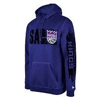 Sweat à capuche violet Tip-Off Collection Sacramento Kings de New Era pour homme