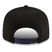 Men's New Era  White/Black Sacramento Kings 2025 NBA Tip Off Split Panel 9FIFTY Snapback Hat