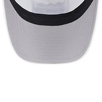 Casquette de camionneur réglable en mousse A-Frame 9FORTY New Era pour hommes, blanc/noir, Sacramento Kings Court Sport