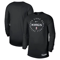 Men's Nike Black Sacramento Kings 2024/25 Legend On-Court Practice Long Sleeve T-Shirt