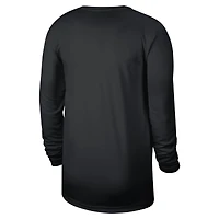 Men's Nike Black Sacramento Kings 2024/25 Legend On-Court Practice Long Sleeve T-Shirt