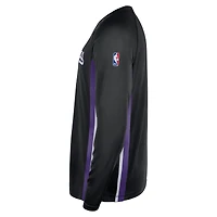 Men's Nike Black Sacramento Kings 2025/26 Authentic Pre-Game Legend Dri-FIT Long Sleeve Shooting Shirt