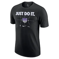 Men's Nike Black Sacramento Kings Just Do It T-Shirt