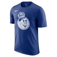 T-shirt Nike City Edition Essential Logo bleu Sacramento Kings 2024/25 pour homme