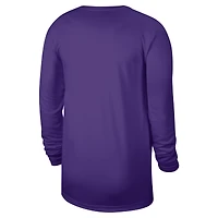 T-shirt d'entraînement à manches longues Nike violet Sacramento Kings 2024/25 Legend On-Court pour homme