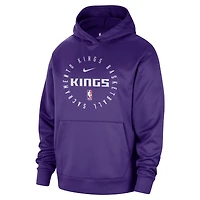 Sweat à capuche Nike violet Sacramento Kings 2024/25 Spotlight pour homme