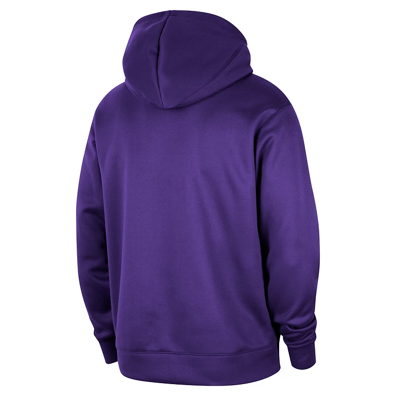 Sweat à capuche Nike violet Sacramento Kings 2024/25 Spotlight pour homme
