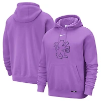Sweat à capuche Nike violet Sacramento Kings 2025/26 City Edition Essential Logo Remix pour homme