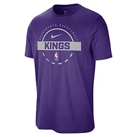 Men's Nike  Purple Sacramento Kings Authentic Practice T-Shirt