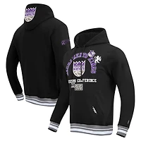 Men's Pro Standard Black Sacramento Kings Area Code Pullover Hoodie