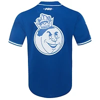Maillot de baseball en maille Pro Standard bleu pour homme des Sacramento Kings 2024/25 City Edition