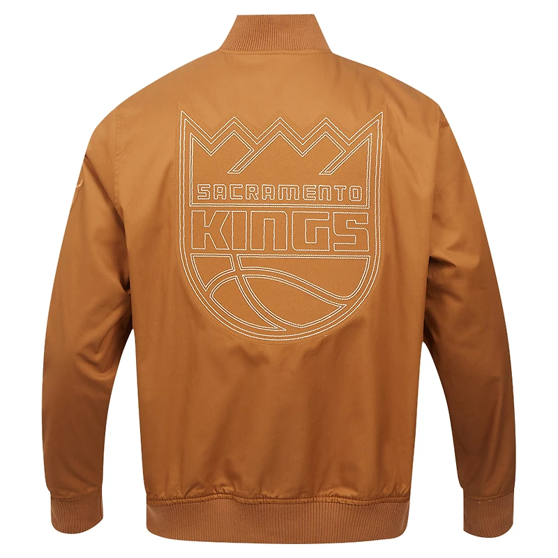 Men's Pro Standard Brown Sacramento Kings Paint The City Full-Zip Jacket