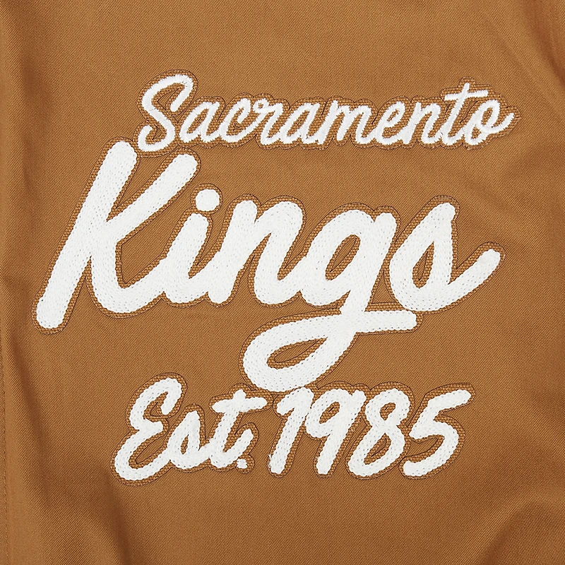 Men's Pro Standard Brown Sacramento Kings Paint The City Full-Zip Jacket