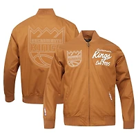 Men's Pro Standard Brown Sacramento Kings Paint The City Full-Zip Jacket