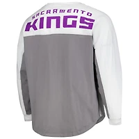 Sweat-shirt blanc Stadium Essentials pour hommes des Sacramento Kings Rally