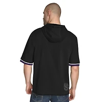Sweat à capuche manches courtes en molleton français Paul Sacramento Kings noir Tommy Jeans pour homme