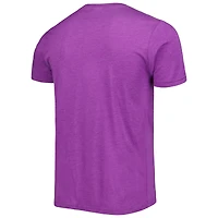 T-shirt Tri-Blend unisexe Hommage Purple Sacramento Kings Team Mascot