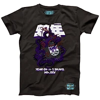 Unisex NBALab x Hyperfly Heather Black Sacramento Kings Year of the Snake Lunar New Collection T-Shirt