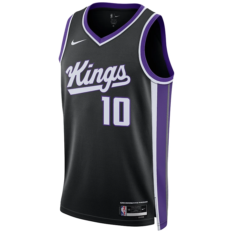 Unisex Nike DeMar DeRozan Black Sacramento Kings Swingman Player Jersey - Icon Edition