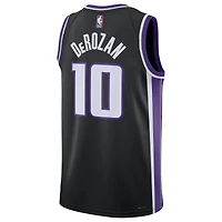 Unisex Nike DeMar DeRozan Black Sacramento Kings Swingman Player Jersey - Icon Edition