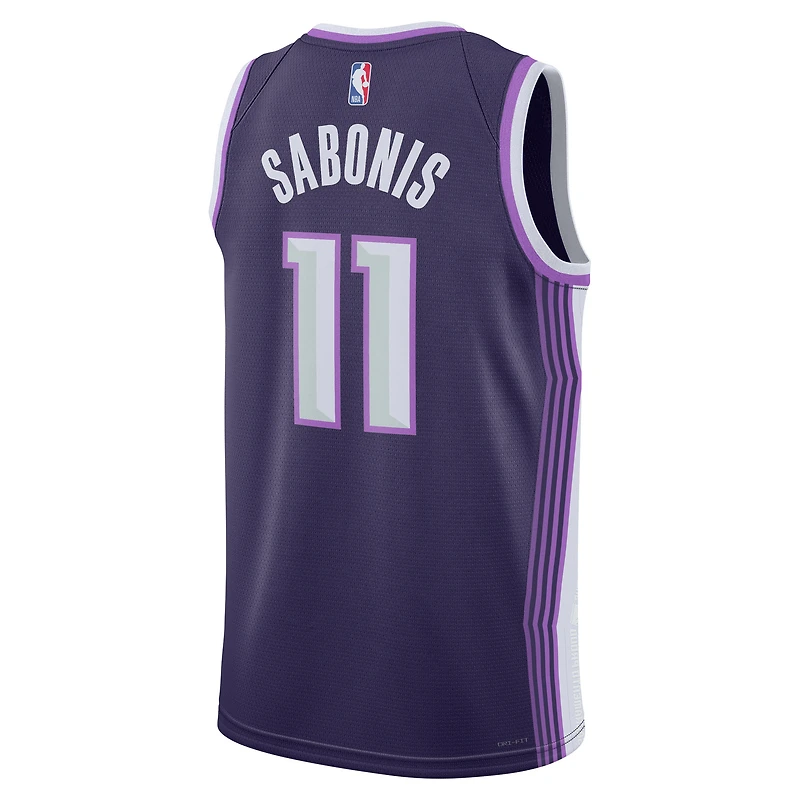 Unisex Nike Domantas Sabonis Purple Sacramento Kings 2025/26 Swingman Jersey - City Edition