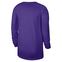 T-shirt à manches longues unisexe Nike violet Sacramento Kings 2023/24 Legend On-Court Practice