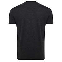 Unisex Sportiqe Heather Black Sacramento Kings Comfy Super Soft Tri-Blend T-Shirt