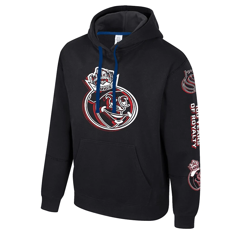 Unisex Stadium Essentials Black Sacramento Kings 2024/25 City Edition Elementized Pullover Hoodie