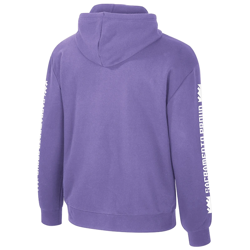 Sweat à capuche unisexe Stadium Essentials violet Sacramento Kings édition City Star 2025/26