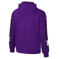 Unisex Stadium Essentials Purple Sacramento Kings City Star Hoodie