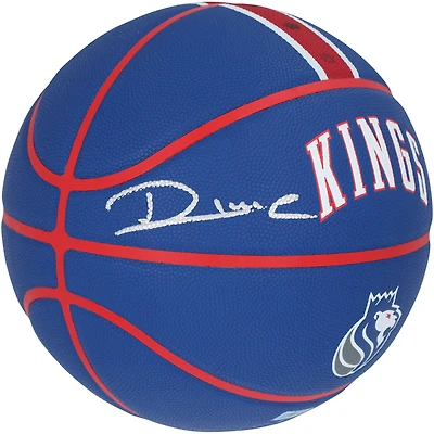 Ballon de basket-ball de collection Wilson 2024-25 autographié par Vlade Divac Sacramento Kings City Edition