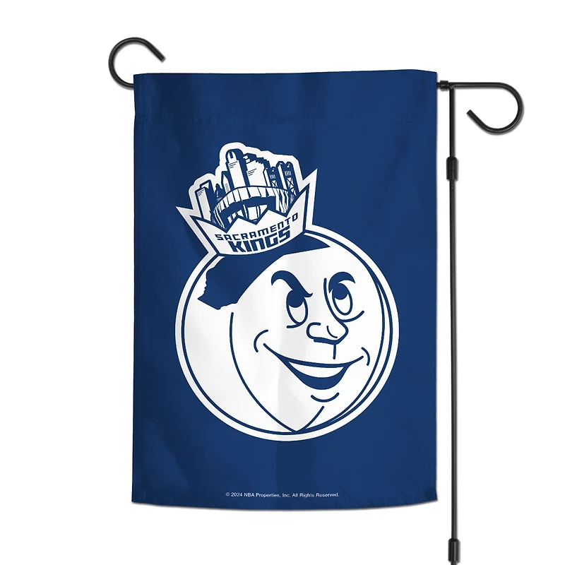 Drapeau de jardin recto verso WinCraft Sacramento Kings 2024/25 City Edition 12" x 18"