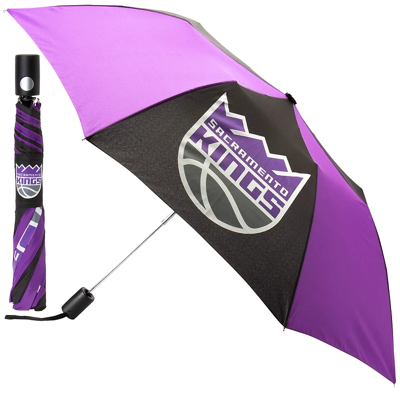 Parapluie pliant WinCraft Sacramento Kings 42" avec logo d'équipe