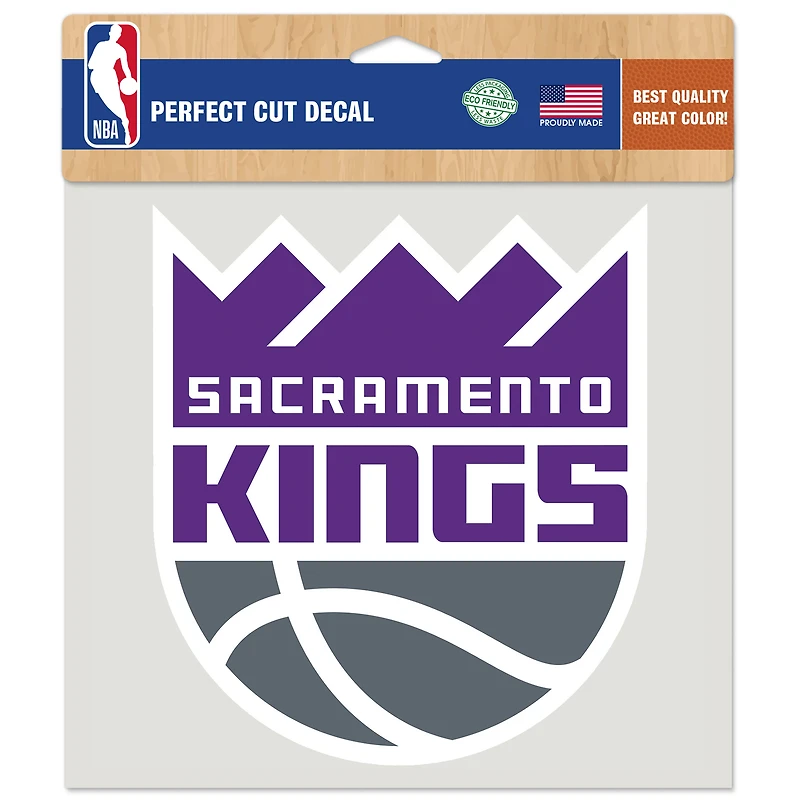 WinCraft Sacramento Kings 8" x 8" Color Car Decal