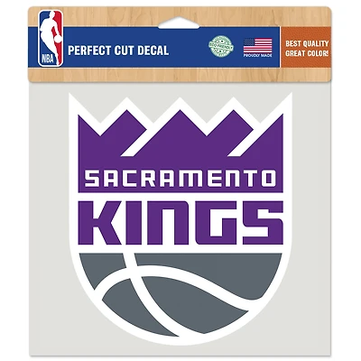 WinCraft  Sacramento Kings 8" x 8" Color Car Decal