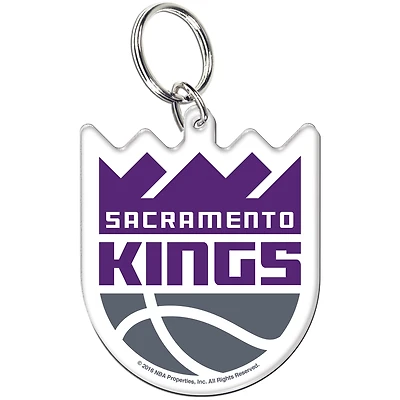 Porte-clés WinCraft Sacramento Kings en acrylique de qualité supérieure