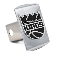 Housse d'attelage en métal chromé de qualité supérieure WinCraft Sacramento Kings
