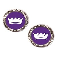 WinCraft Sacramento Kings Round Team Post Earring