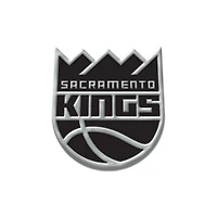 Emblème de voiture WinCraft Sacramento Kings Team Chrome