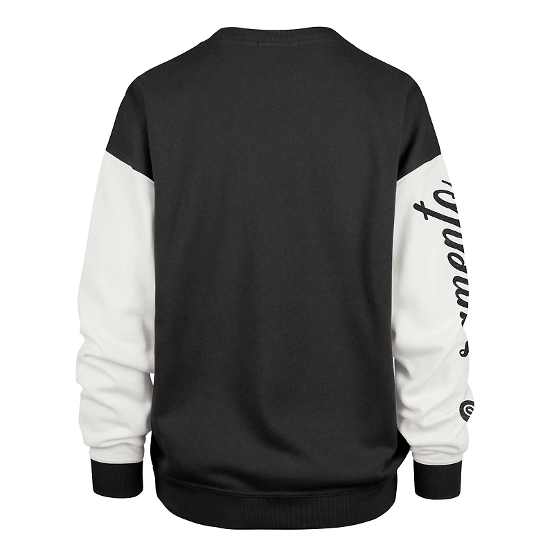 Women's '47 Oversized Pullover Sweatshirt Black Sacramento Kings  Rise Andie