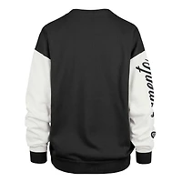 Women's '47 Oversized Pullover Sweatshirt Black Sacramento Kings  Rise Andie