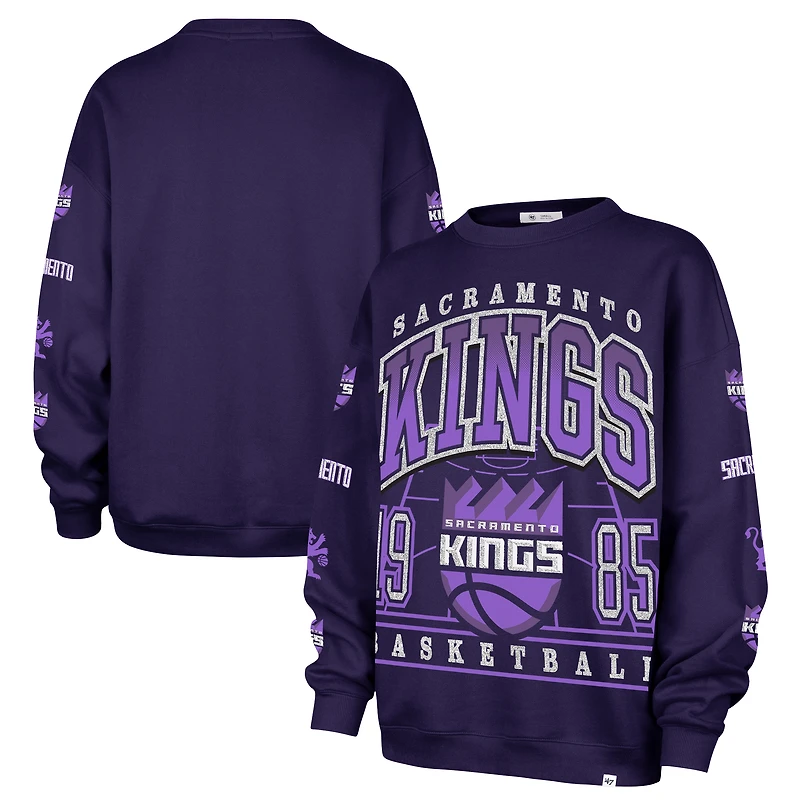Sweat-shirt oversize « Go Big » violet Sacramento Kings '47 pour femme, édition City 2025/26