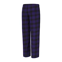 Women's Concepts Sport Purple/Black Sacramento Kings Avondale T-Shirt & Pants Flannel PJ Set