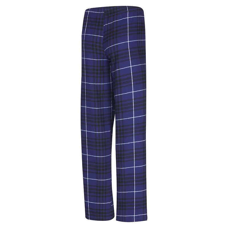 Women's Concepts Sport  Purple/Black Sacramento Kings Vector T-Shirt & Flannel Pants Sleep Set