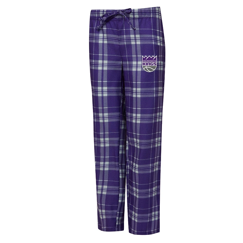 Women's Concepts Sport Purple/Heather Gray Sacramento Kings Regulate Tank & Pant Set